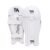 Whitedot Dot 2.1 PU Cricket Wicket Keeping Pad, Youth, White